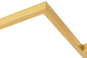 Plafoniera aurie cu LED inclus, cu dimmer pe 3 trepte, 5 lumini - Lejo