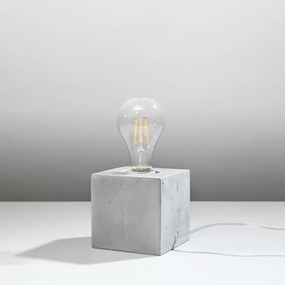 Lampă de masă ABEL 1xE27/60W/230V beton