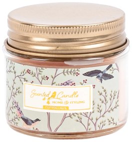 Lumânare în sticlă Scented candle Cotton linen, 6,2 x 5,5 cm