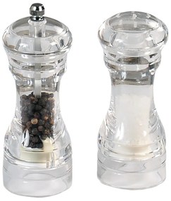 Râșniță de piper și sare Kesper 13500 acrilic, în. 14 cm