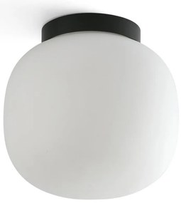 Plafoniera baie stil minimalist AMELIA negru, alb