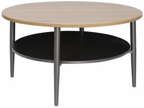 Masa de cafea Ella A stejar/negru