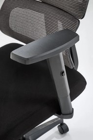 Scaun de birou Pablo gri/negru H127 cm