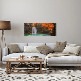 Tablou - Cascadă în Thailanda (120x50 cm)