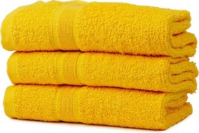 Prosop SOFT 50x90 cm galben, 100% bumbac