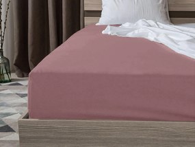 Cearsaf jersey cu lycra mov inchis 90 x 200 cm