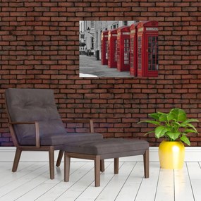 Tablou - Cutii telefonice din Londra (70x50 cm)