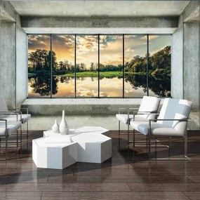 Fototapet - Privie spre lac (152,5x104 cm)