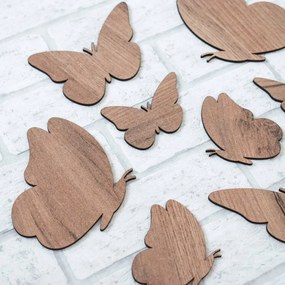 DUBLEZ | Fluturi decorativi 3D pentru perete 6 buc