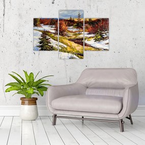 Tablou - Sosirea primăverii (90x60 cm)