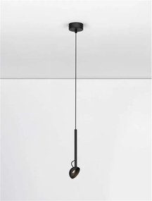 Pendul LED ajustabil design minimalist OLA negru