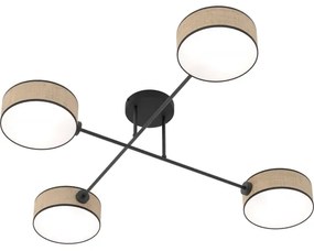 Plafonieră MAGA 4xE14/10W/230V bej