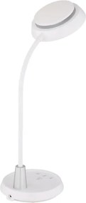 Globo 58496W - Lampă de birou tactilă LED reglabilă KIRK LED/12W/230V albă