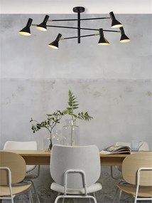 Lustra moderna cu brate reglabile Izmir 3-arm black