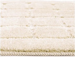 Covorașe de baie crem 2 buc. 50x80 cm Kareli – Foutastic