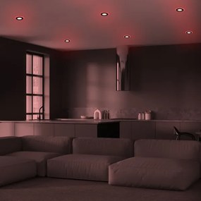 SET 3x corp de iluminat LED RGBW dimabil pentru baie LED/5W/230V IP44 Briloner + telecomandă