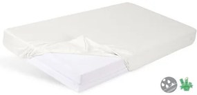 Matex Bamboo cearșaf impermeabil ecru, 90 x 200 x20 cm, 90 x 200 cm