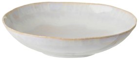 Farfurie pentru paste din gresie ceramică Costa Nova Brisa, ⌀ 23 cm, alb