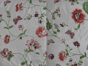 Set plapuma pentru tot anul 140x200 cm din fibra goala cu perna 70x90 cm MEADOW FLOWERS