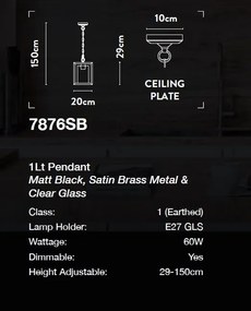 Lustra/Pendul metal stil industrial decorativ Belle