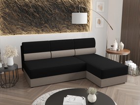 Colțar Radiant L1 (Negru + Gri) (D). 1057439