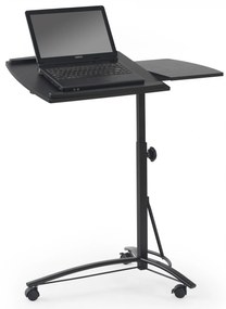 Masă pentru laptop B14 cu reglaj de înălțime 73 cm - negru