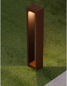 Stalp exterior LED 3000K IP65 DOLIX corten, H-60cm