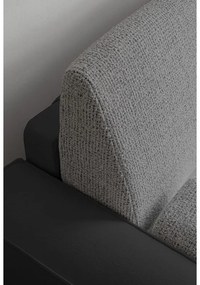 Canapea gri închis extensibilă 237 cm Wilson – Miuform