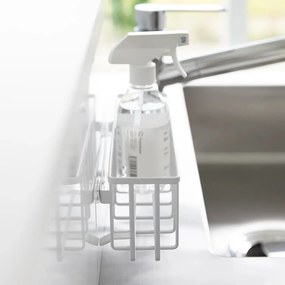 Suport pentru accesorii de spălat alb autoadeziv din metal Film Hook – YAMAZAKI