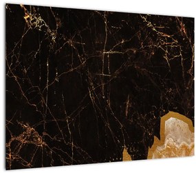 Tablou pe sticlă - Marmură (70x50 cm)