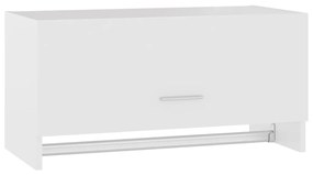 808242 vidaXL Șifonier, alb, 70x32,5x35 cm, PAL