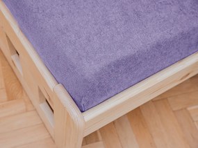 Cearsaf Terry EXCLUSIVE 140x200 cm culoarea liliacului