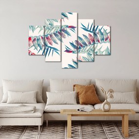 Tablou - Frunze tropicale (150x105 cm)