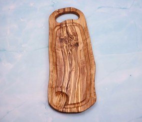 Tocător Toscana BBQ din lemn de măslin 35 cm