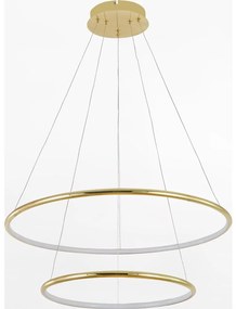 Lustră LED pe cablu Zuma Line PL201004B-2GD MARSEILLE LED/40W/230V auriu