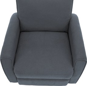 Fotoliu rotativ de relaxare, gri, MEKENZI