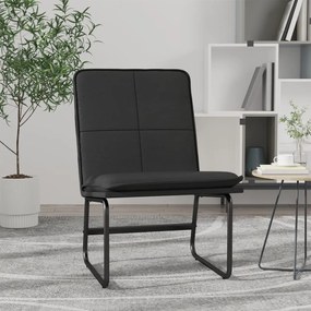 351330 vidaXL Scaun de relaxare, negru, 54x75x76 cm, piele artificială