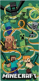 Minecraft Funtage Graphic prosop de baie, prosop de plajă 70x140cm