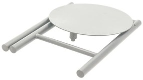Scaun alb din metal Disc – Zone