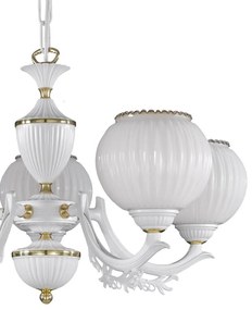 Candelabru clasic cu 5 brate design italian 9650