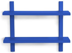 Raft albastru etajat din metal 60 cm Hola – Spinder Design