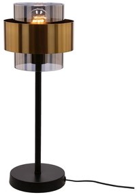 Lampă de masă SPIEGA 1xE27/60W/230V auriu/negru