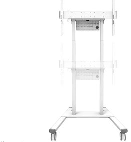 Stand podea mobil NM 55"-100" 110kg alb