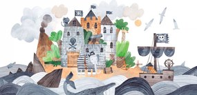 Fototapet, Castle of Pirates, Rebel Walls