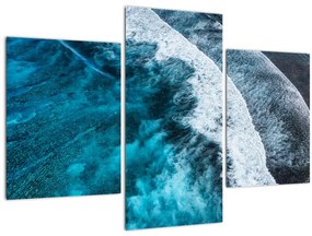 Tablou - Valuri pe mare (90x60 cm)