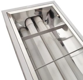 Corp de iluminat fluorescent 2xG13/18W/230V alb 120 cm