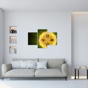 Tablou cu floare galbenă (90x60 cm)