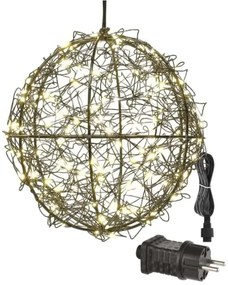 Decorațiune de Crăciun cu 200x LED, 230 V, diametru 20 cm