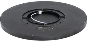 Plafonieră LED cu senzor Fulgur s-42591 NOMY-S 40W/230V 3000/4000/6000K IP40 negru