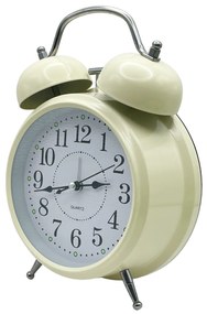 Ceas desteptator ANDREAS, Crem, 20cm